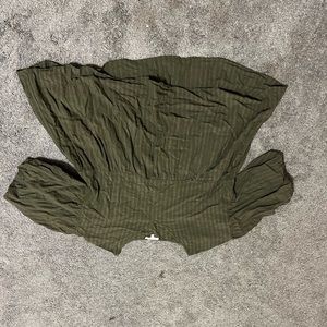 Rethink green blouse